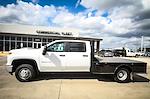 New 2024 Chevrolet Silverado 3500 Work Truck Crew Cab 4WD, Bedrock Flatbed Truck for sale #445309 - photo 9