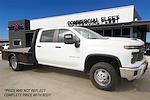 2024 Chevrolet Silverado 3500 Crew Cab 4WD, Bedrock Flatbed Truck for sale #445778 - photo 1