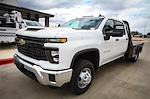 2024 Chevrolet Silverado 3500 Crew Cab 4WD, Bedrock Flatbed Truck for sale #445778 - photo 10