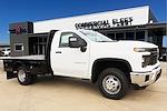 New 2024 Chevrolet Silverado 3500 Work Truck Regular Cab 4WD, Flatbed Truck for sale #446228 - photo 1