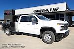 New 2024 Chevrolet Silverado 3500 Work Truck Crew Cab 4WD, Flatbed Truck for sale #FRF405981 - photo 1