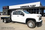 New 2024 Chevrolet Silverado 3500 Work Truck Crew Cab 4WD, Flatbed Truck for sale #RF405865 - photo 1