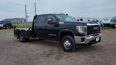 Used 2023 GMC Sierra 3500 Pro Crew Cab 4WD, Flatbed Truck for sale #R387A - photo 1