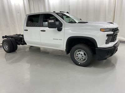 New 2024 Chevrolet Silverado 3500 Work Truck Crew Cab 4x4, Cab Chassis for sale #TR9003T24 - photo 1