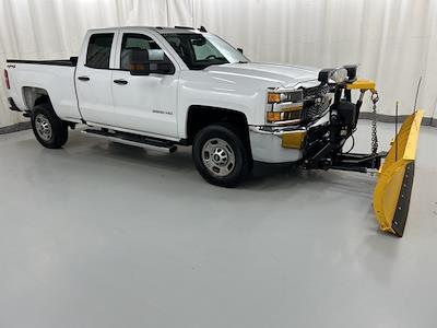 Used 2019 Chevrolet Silverado 2500 Work Truck Double Cab 4x4, Plow Truck for sale #TR9754B - photo 1