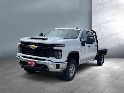 New 2024 Chevrolet Silverado 2500 Work Truck Crew Cab 4WD, Flatbed Truck for sale #C25596 - photo 1