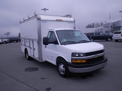 Used 2019 Chevrolet Express 3500 4x2, 12' Dejana Truck & Utility Equipment DuraCube Max Service Utility Van for sale #B18497A - photo 1