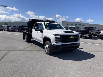 New 2024 Chevrolet Silverado 3500 Work Truck Crew Cab 4WD, Dump Truck for sale #B23190 - photo 1