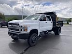 New 2024 Chevrolet Silverado 5500 Work Truck Crew Cab 4WD, 9' Crysteel E-Tipper Dump Truck for sale #B23285 - photo 4