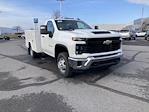 New 2025 Chevrolet Silverado 3500 Work Truck Regular Cab 4WD, 9' Reading Classic II Steel Service Truck for sale #B23627 - photo 1