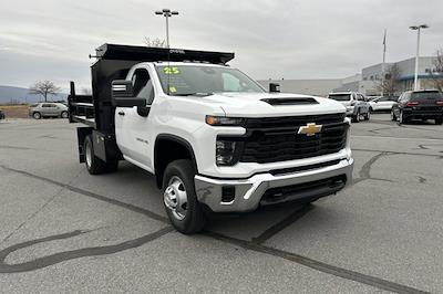 New 2025 Chevrolet Silverado 3500 Work Truck Regular Cab 4WD, 9' Crysteel E-Tipper Dump Truck for sale #B23628 - photo 1