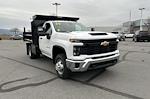 New 2025 Chevrolet Silverado 3500 Work Truck Regular Cab 4WD, 9' Crysteel E-Tipper Dump Truck for sale #B23628 - photo 1