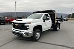 New 2025 Chevrolet Silverado 3500 Work Truck Regular Cab 4WD, 9' Crysteel E-Tipper Dump Truck for sale #B23628 - photo 4