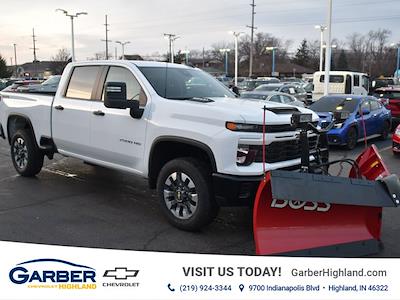 New 2024 Chevrolet Silverado 2500 Custom Crew Cab 4WD, Plow Truck for sale #R1253690 - photo 1