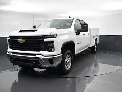 New 2024 Chevrolet Silverado 2500 Work Truck Double Cab 4WD, 8' 2" Reading Classic II Steel Service Truck for sale #RF351209 - photo 1