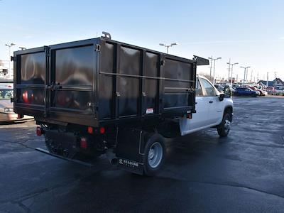 New 2024 Chevrolet Silverado 3500 Work Truck Crew Cab RWD, 9' 7" Reading Landscaper SL Landscape Dump for sale #RF408995 - photo 2