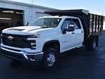 New 2024 Chevrolet Silverado 3500 Work Truck Crew Cab RWD, 9' 7" Reading Landscaper SL Landscape Dump for sale #RF408995 - photo 4