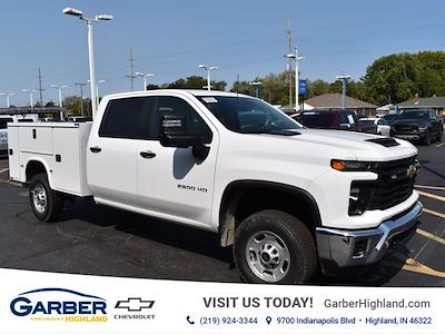 New 2024 Chevrolet Silverado 2500 Work Truck Crew Cab 4WD, 8' Knapheide Steel Service Body Service Truck for sale #RF455720 - photo 1