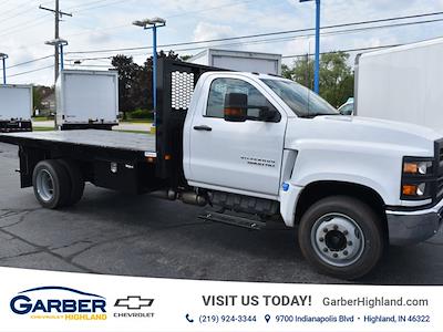 New 2024 Chevrolet Silverado 5500 Work Truck Regular Cab RWD, 14' 5" Knapheide Heavy-Hauler Junior Flatbed Truck for sale #RH504480 - photo 1