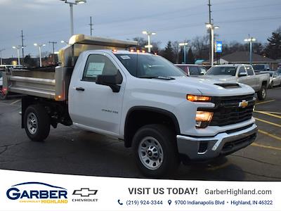 New 2025 Chevrolet Silverado 3500 Work Truck Regular Cab 4WD, Dump Truck for sale #SF156069 - photo 1