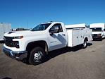 New 2024 Chevrolet Silverado 3500 Work Truck Regular Cab 4x4, 11' Warner Select Pro Service Truck for sale #28201 - photo 4