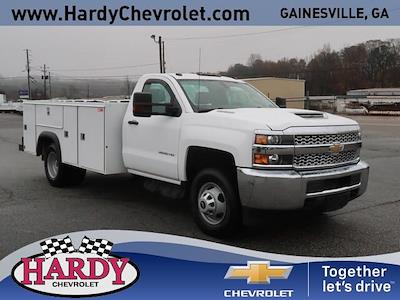 Used 2019 Chevrolet Silverado 3500 Work Truck Regular Cab 4x4, Service Truck for sale #28201A - photo 1