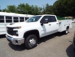 New 2024 Chevrolet Silverado 3500 Work Truck Crew Cab 4x2, 9' Reading SL Service Body Service Truck for sale #28244 - photo 3