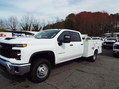 New 2024 Chevrolet Silverado 3500 Work Truck Crew Cab 4x4, 9' Reading SL Service Body Service Truck for sale #28402 - photo 2