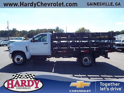 New 2024 Chevrolet Silverado 5500 Work Truck Regular Cab 4x2, STE Services LLC Stake Bed for sale #28617 - photo 1