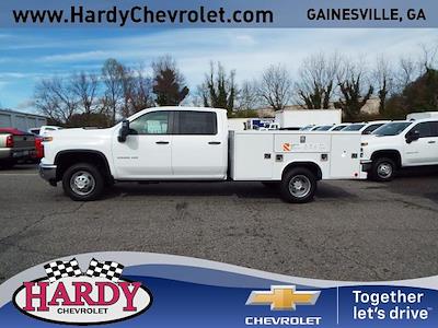 New 2024 Chevrolet Silverado 3500 Work Truck Crew Cab 4x4, 9' Reading SL Service Body Service Truck for sale #28697 - photo 1