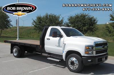 New 2023 Chevrolet Silverado 5500 Work Truck Regular Cab RWD, Flatbed Truck for sale #PH613608 - photo 1