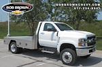 New 2024 Chevrolet Silverado 5500 Work Truck 4x4, Flatbed Truck for sale #RH061731 - photo 1