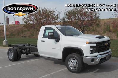 New 2025 Chevrolet Silverado 3500 Work Truck Regular Cab 4x4, Cab Chassis for sale #SF122785 - photo 1