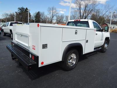 Used 2015 Chevrolet Silverado 3500 Work Truck Regular Cab 4x4, 9' Monroe Truck Equipment MSS II Service Truck for sale #110470 - photo 2