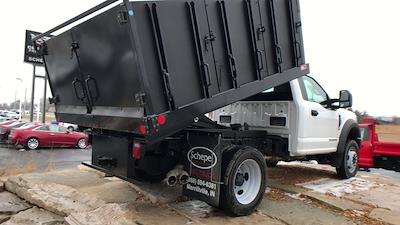 Used 2019 Ford F-550 XL Regular Cab 4x2, 9' 6" Monroe Truck Equipment MTE-Zee Landscape Dump for sale #111631 - photo 2