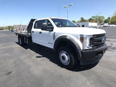 Used 2019 Ford F-450 XL Crew Cab 4x4, 12' Flatbed Truck for sale #111779 - photo 1