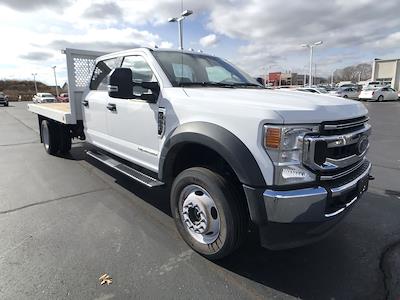 2021 Ford F-550 Crew Cab DRW 4WD, Flatbed Truck for sale #112885 - photo 1