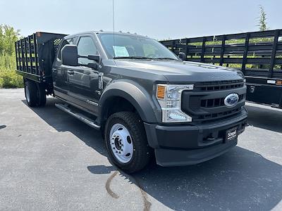 Used 2020 Ford F-550 XL Crew Cab 4x4, Stake Bed for sale #113417 - photo 1