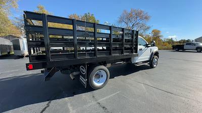 Used 2021 Ford F-550 XL Regular Cab 4x4, Stake Bed for sale #113469 - photo 2