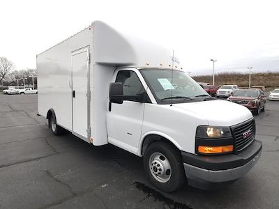 Used 2022 GMC Savana 3500 4x2, Box Van for sale #NT935A - photo 1