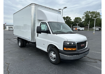 2023 GMC Savana 3500 DRW RWD, Wabash Cargo Box Van for sale #PT857 - photo 1