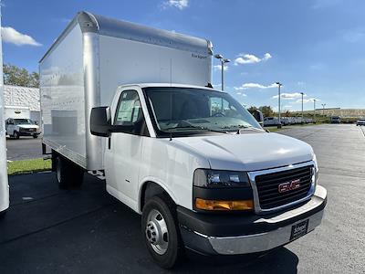 New 2024 GMC Savana 3500 Work Truck RWD, 15' Rockport Cargoport Box Van for sale #RT10X157 - photo 1