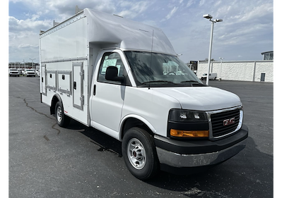 New 2024 GMC Savana 3500 Base RWD, Rockport Workport Service Utility Van for sale #RT363 - photo 1