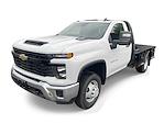 New 2024 Chevrolet Silverado 3500 Work Truck Regular Cab 4WD, 9' 4" CM Truck Beds SK Model Flatbed Truck for sale #F159297 - photo 1