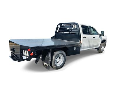 New 2024 Chevrolet Silverado 3500 Work Truck Crew Cab 4WD, CM Truck Beds RD Model Flatbed Truck for sale #F454539 - photo 1