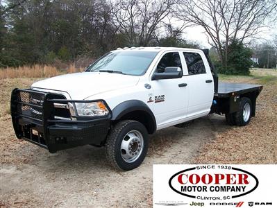 Used 2018 Ram 5500 Crew Cab 4x4, Flatbed Truck for sale #406922 - photo 1