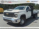 New 2024 Chevrolet Silverado 3500 Work Truck Regular Cab 4WD, Flatbed Truck for sale #F1140499 - photo 1