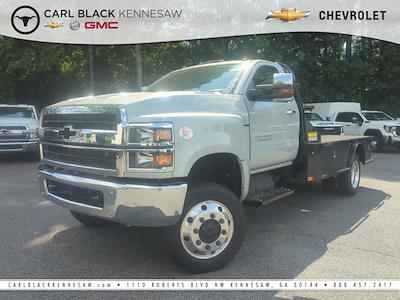 New 2024 Chevrolet Silverado 5500 Work Truck Regular Cab 4WD, Flatbed Truck for sale #M1140672 - photo 1