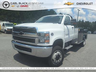 New 2024 Chevrolet Silverado 4500 Work Truck Regular Cab 4WD, Flatbed Truck for sale #M1140792 - photo 1