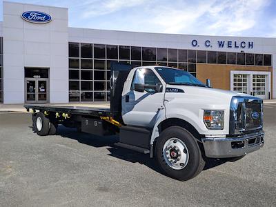 New 2025 Ford F-750 Regular Cab RWD, 12' Reading Action Fabrication Flatbed Truck for sale #00T05312 - photo 1